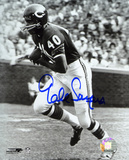 Gale Sayers Chicago Bears Black and White Photo
