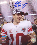 Eli Manning New York Giants - SB Confetti Photo