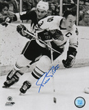 Pierre Pilote Chicago Blackhawks Autographed Photo (Hand Signed Collectable) Photo