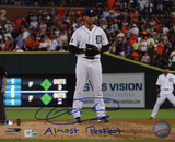 Armando Galarraga Detroit Tigers with Almost Perfect Inscription Photo