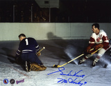 Gordie Howe Detroit Red Wings with ''Mr. Hockey'' Inscription Photo