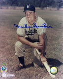 Duke Snider Brooklyn Dodgers with Edwin Donald Snider Inscription Photo