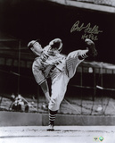 Bob Feller Cleveland Indians with HOF 62 Inscription Autographed Photo (Hand Signed Collectable) Photo