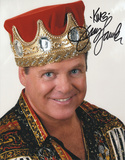 Jerry Lawler with The King Inscription Photo