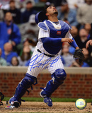 Geovany Soto Chicago Cubs Catching Autographed Photo (Hand Signed Collectable) Photo