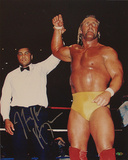 Hulk Hogan - WWE - With Ali Autographed Photo (Hand Signed Collectable) Photo