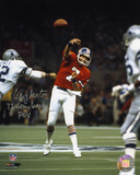 Craig Morton Denver Broncos with 77 Comeback POY Inscription Photo