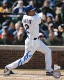 Ryan Theriot Chicago Cubs - Swinging Photo
