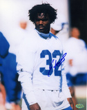 Edgerrin James Indianapolis Colts  On Practice Sideline Autographed Photo (Hand Signed Collectable) Photo