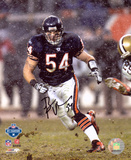 Brian Urlacher Chicago Bears - Snow Photo