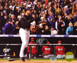 Matt Holliday Colorado Rockies - 2007 NLCS Home Run Photo