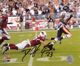 Devin Hester Bears Punt Return for TD vs. Cardinals Autographed Photo (Hand Signed Collectable) Photo
