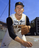Vern Law Pittsburgh Pirates with 60 CY Inscription Photographie