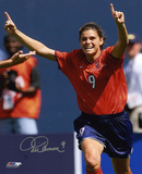 Mia Hamm - Soccer Action Foto