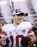 Eli Manning New York Giants - Super Bowl Confetti Photo
