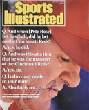 Pete Rose Cincinnati Reds - 1999 Sports Illustrated Cover Photo