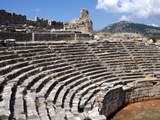 The Amphitheatre at the Lycian Site of Xanthos, Antalya Province, Anatolia, Turkey Photographic Print