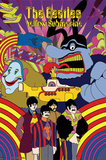 The Beatles (Yellow Submarine) 3-D Lenticular Poster Photo