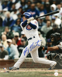 Ryan Theriot Chicago Cubs - Swinging Photo