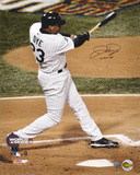 Jermaine Dye Chicago White Sox 2005 World Series  with WS MVP Inscription Photo