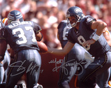 Shaun Alexander and Matt Hasselbeck Seattle Seahawks Photographie