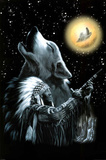 Wolf Moon - Native American Print