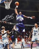 Karl Malone Utah Jazz - Slam Dunk Autographed Photo (Hand Signed Collectable) Photo