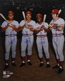 Pete Rose, Johnny Bench, Tony Perez, & Joe Morgan Autographed Photo (Hand Signed Collectable) Photo