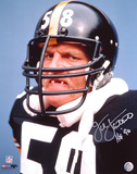 Jack Lambert PittsburgSteelers with HOF 90 Inscription Autographed Photo (Hand Signed Collectable) Photo