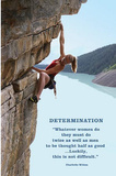Determination (Rock Climbing) Posters