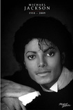 Michael Jackson (Commemorative,  B&W) Posters