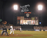 Mike Bacsik Washington Nationals - Bonds' Record Breaker with Bonds #756 HR 8-7-07 Inscription Photo Mike Bacsik Washington Nationals - Bonds' Record Breaker with Bonds #756 HR 8-7-07 Inscription Photo