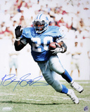 Barry Sanders Detroit Lions Action Running Autographed Photo (Hand Signed Collectable) Photo