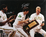 Kevin McHale and Robert Parish Boston Celtics - Larry Bird Retirement Photo