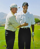 Jack Nicklaus  with Tiger Woods, 16x20 Photo