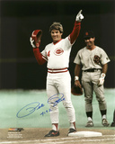 Pete Rose Cincinnati Reds  with 4192 Inscription Photo