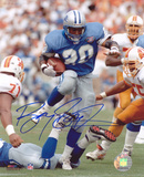 Barry Sanders Detroit Lions Blue Home Jersey Photo