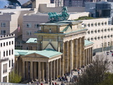 The Brandenburger Tor (Brandenburg Gate) and the Quadriga, Berlin, Germany, Europe Photographic Print by Michael Runkel