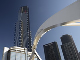 Eureka Tower, Melbourne Central Business District (Cbd), Melbourne, Victoria, Australia, Pacific Lámina fotográfica por Jochen Schlenker