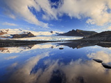 Fjallsarlon Glacial Lake, Vatnajokull Glacier, Iceland, Polar Regions Photographie par Guy Edwardes