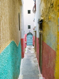 Street in the Kasbah, Tangier, Morocco, North Africa, Africa Photographic Print by Nico Tondini