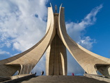 The Martyrs Monument, Algiers, Algeria, North Africa, Africa Photographic Print by Michael Runkel