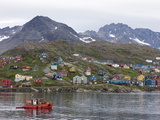 Fishing Boat, Ammassalik, Greenland, Arctic, Polar Regions Photographic Print by Thorsten Milse