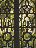 Wrought Iron Opening on to the Gardens of Reales Alcazares (Alcazar Palace Gardens), Seville Photographic Print by Guy Thouvenin