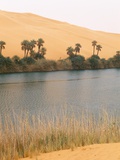 Lake, Erg Ubari, Sahara Desert, Fezzan, Libya, North Africa, Africa Photographic Print by Sergio Pitamitz