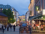 Karl Johans Gate, Pedestrianised Street in the City Center, Oslo, Norway, Scandinavia, Europe Photographic Print by Christian Kober