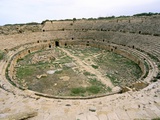 Amphitheatre, Leptis Magna, UNESCO World Heritage Site, Tripolitania, Libya, North Africa, Africa Photographic Print by Sergio Pitamitz