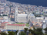 Gothic Basilica Del Voto Nacional, Old Town, UNESCO World Heritage Site, Quito, Ecuador Photographic Print by Christian Kober