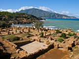 Roman Ruins of Tipasa, on the Algerian Coast, Algeria, North Africa, Africa Fotografisk tryk af Michael Runkel Roman Ruins of Tipasa, on the Algerian Coast, Algeria, North Africa, Africa Fotografisk tryk af Michael Runkel