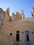 St. Michel Church, Menton, Alpes-Maritimes, Cote D'Azur, Provence, French Riviera, France Photographie par Sergio Pitamitz